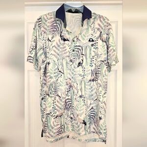 Greyson Men's Polo Shirt - Multicolor Nature Print